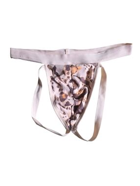 New ASOS Cream Animal Print Jockstrap Size M